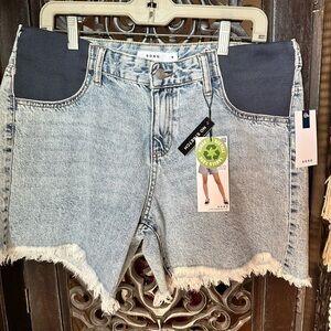 SONG Women's Denim Shorts - Blue